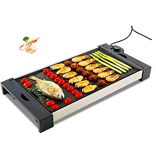 Electric Countertop Griddle Grill - 550 x 350 mm