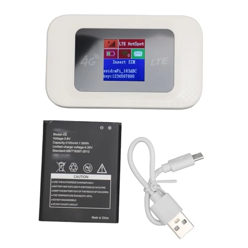 Mobile Hotspot - 4G LTE 802.11 b/g/n 300Mbps