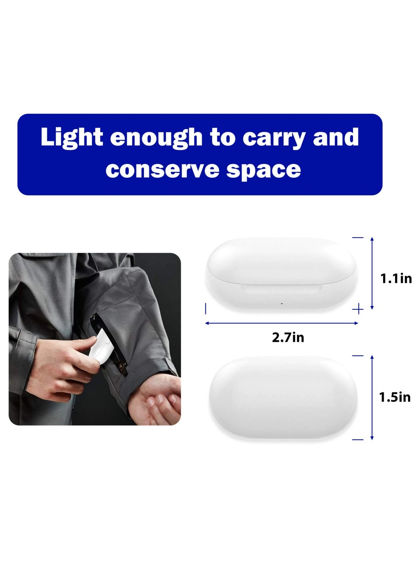 Charging Case for Galaxy Buds - 300mAh USB-C