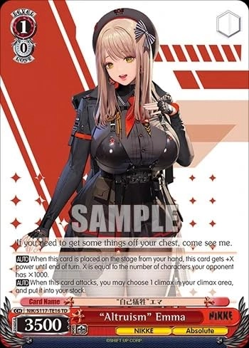 Goddess of Victory - Nikke Trial Deck - 50 Cards