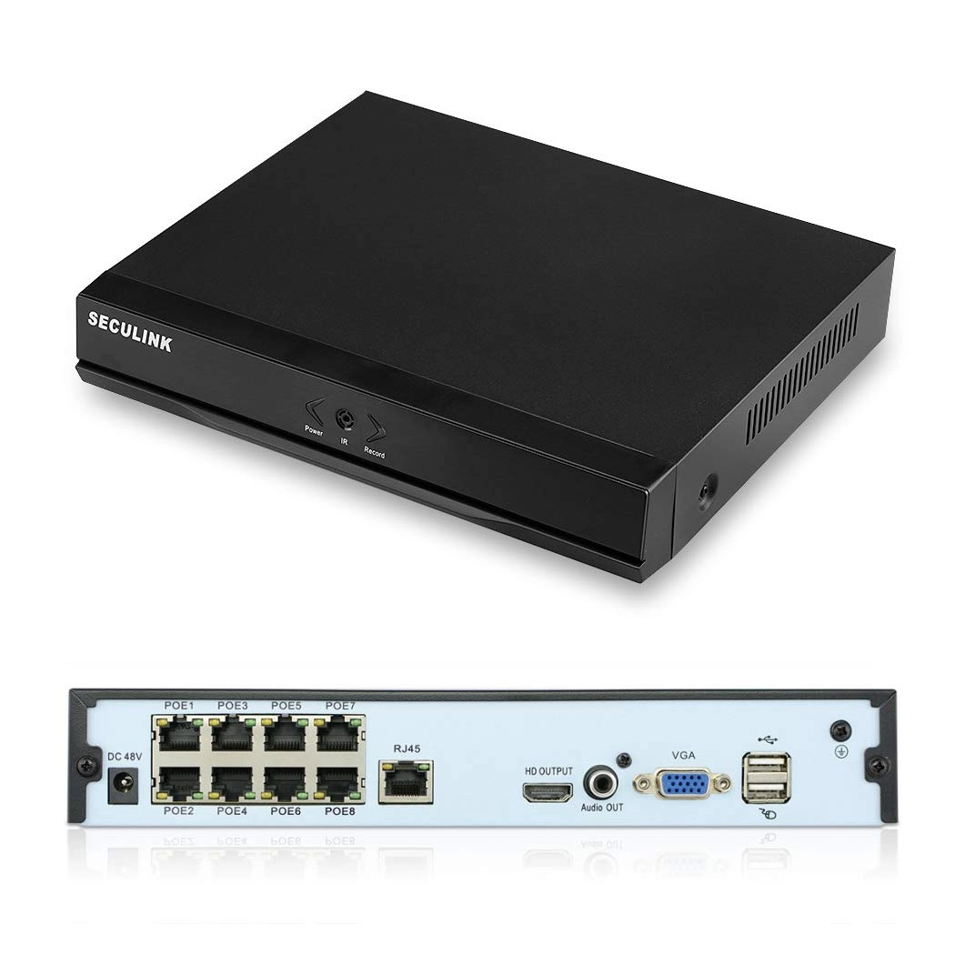 SECULINK NVR1108PK-P8 - 8 channels