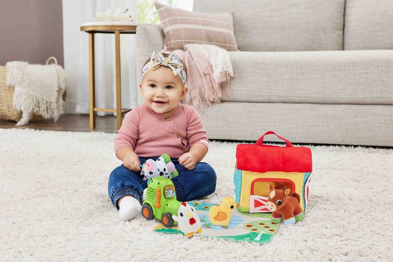 Vtech Farmyard Animals Soft Play Set - 6-36 months