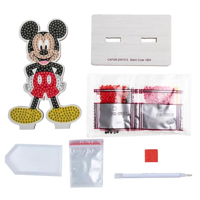 Disney Mickey Mouse Crystal Art Buddies Kit