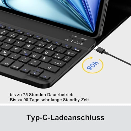 Wireless Bluetooth Keyboard - DE Wireless