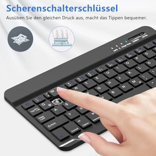 Bluetooth Keyboard - DE Wireless