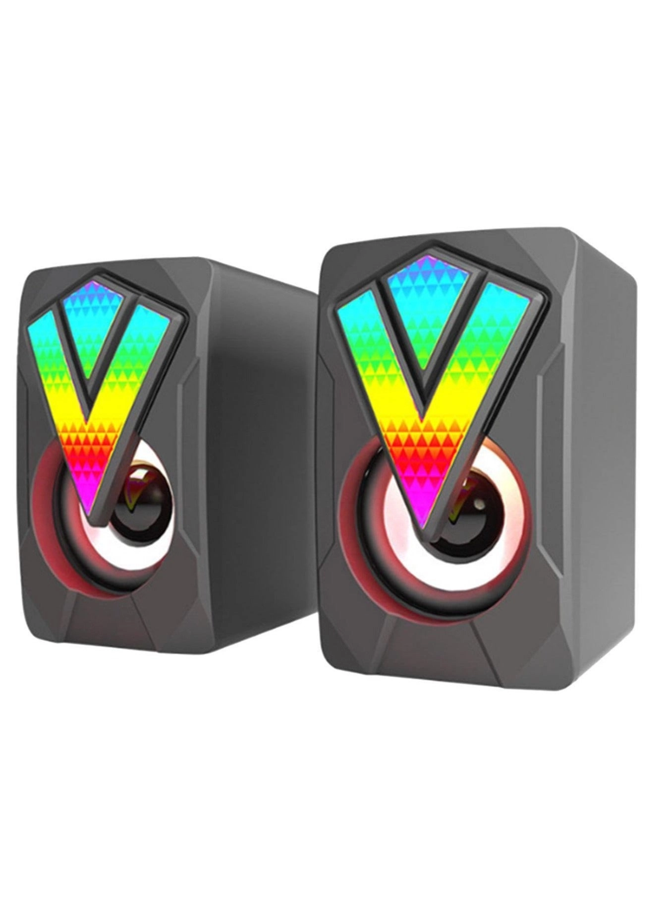 Excefore RGB PC Speakers - 2.0 channels 5W X 5W