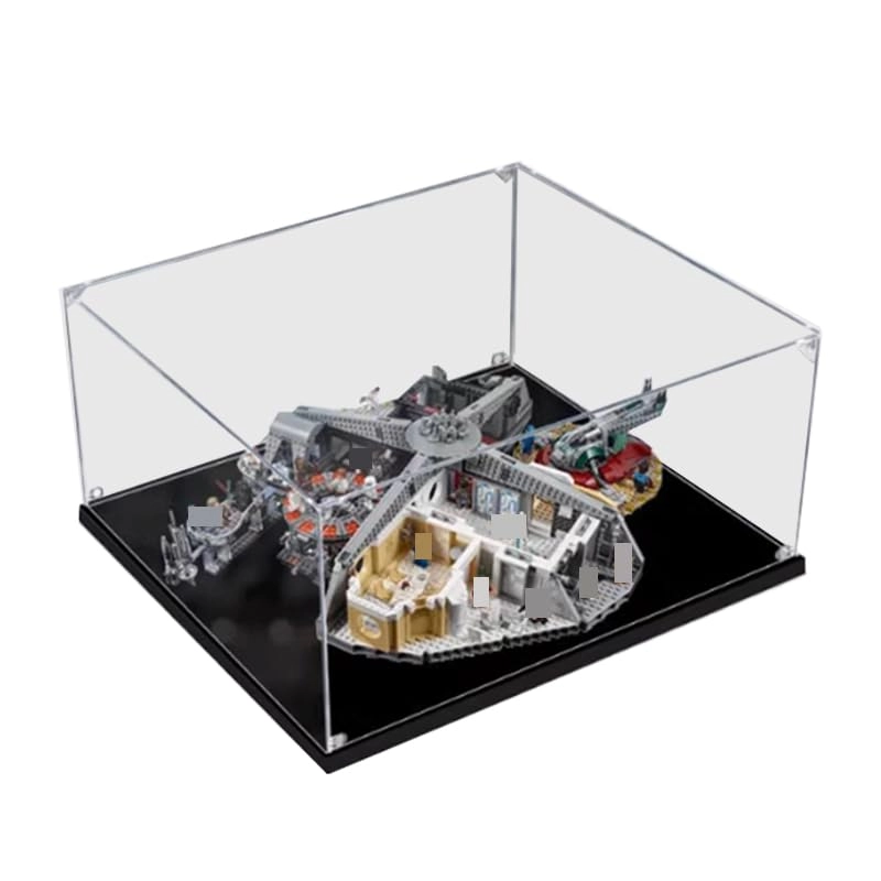 HCAEIOFJ Display Case for LEGO The Empire Strikes Back Betrayal at Cloud City 75222 - Acrylic