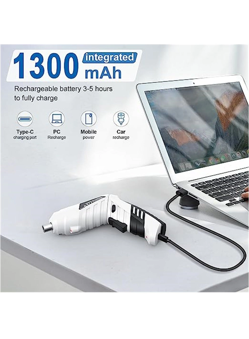 Electric Screwdriver - 1300mah