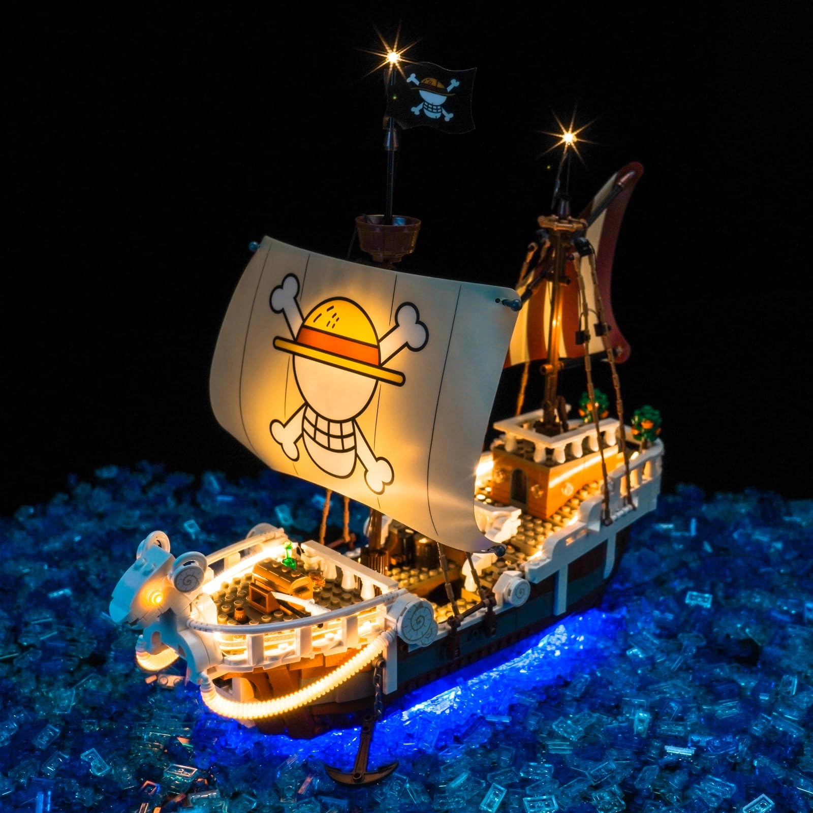 LocoLee Light kit for LEGO The Going Merry Pirate Ship 75639