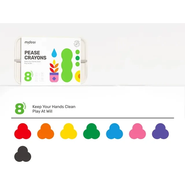 Pease Crayons - 8 Colors