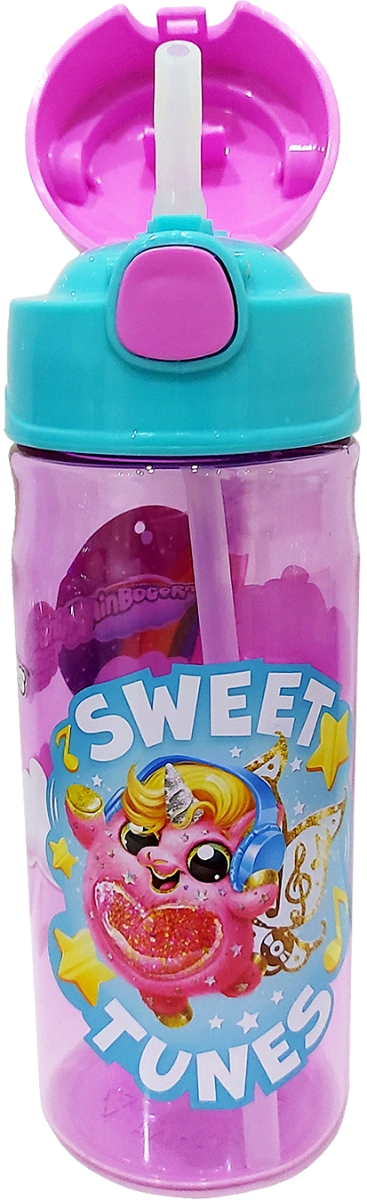 Pop Up Canteen Water Bottle - 500 ml - Plastic Sipper