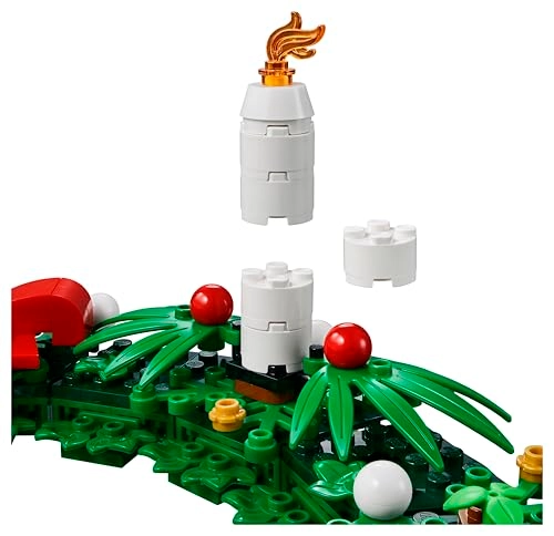 2-in-1 Christmas Garland (40426) - Green Red