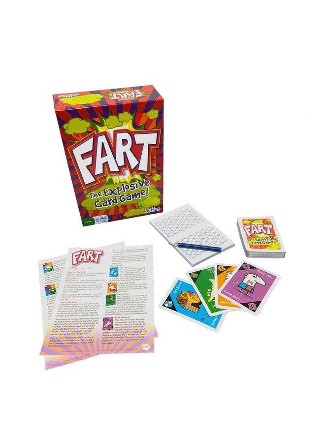 Fart - The Explosive Card Game - Ages 8+
