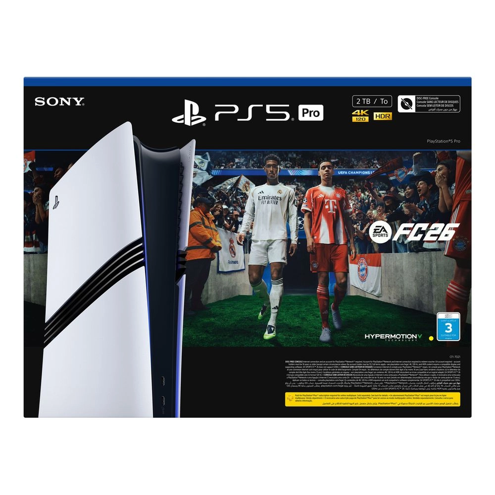 SONY COMPUTER ENTERTAINMENT EUROPE PlayStation 5 Pro Digital - 2TB Bundle