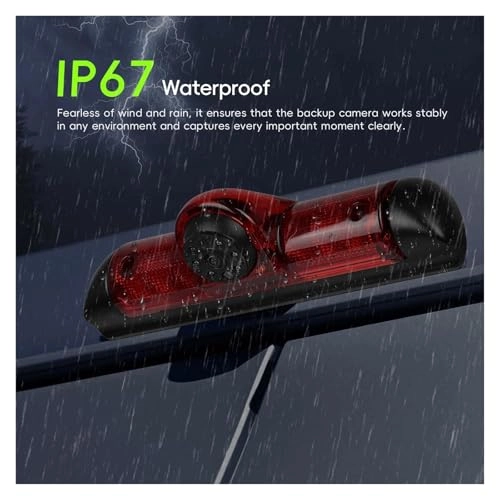 Car Rear View Camera - Night vision Composite video 648(H) x 488(V)