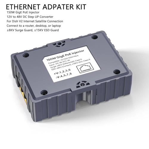 PoE Injector - 48V 150W 10/100/1000 Mb/s