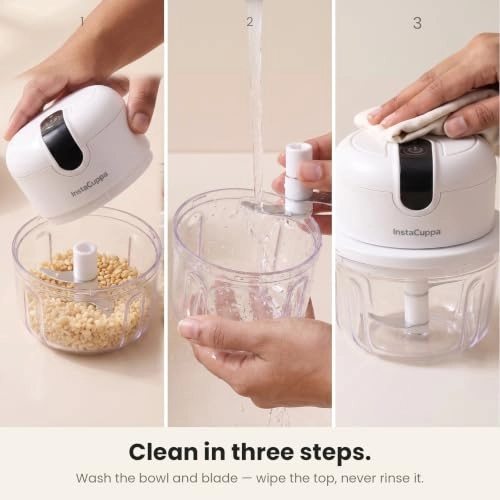 Mini Electric Chopper - 350 ML USB rechargeable