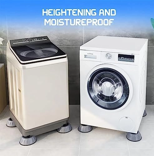 Washing Machine Foot Pad - 4 piece(s) Grey