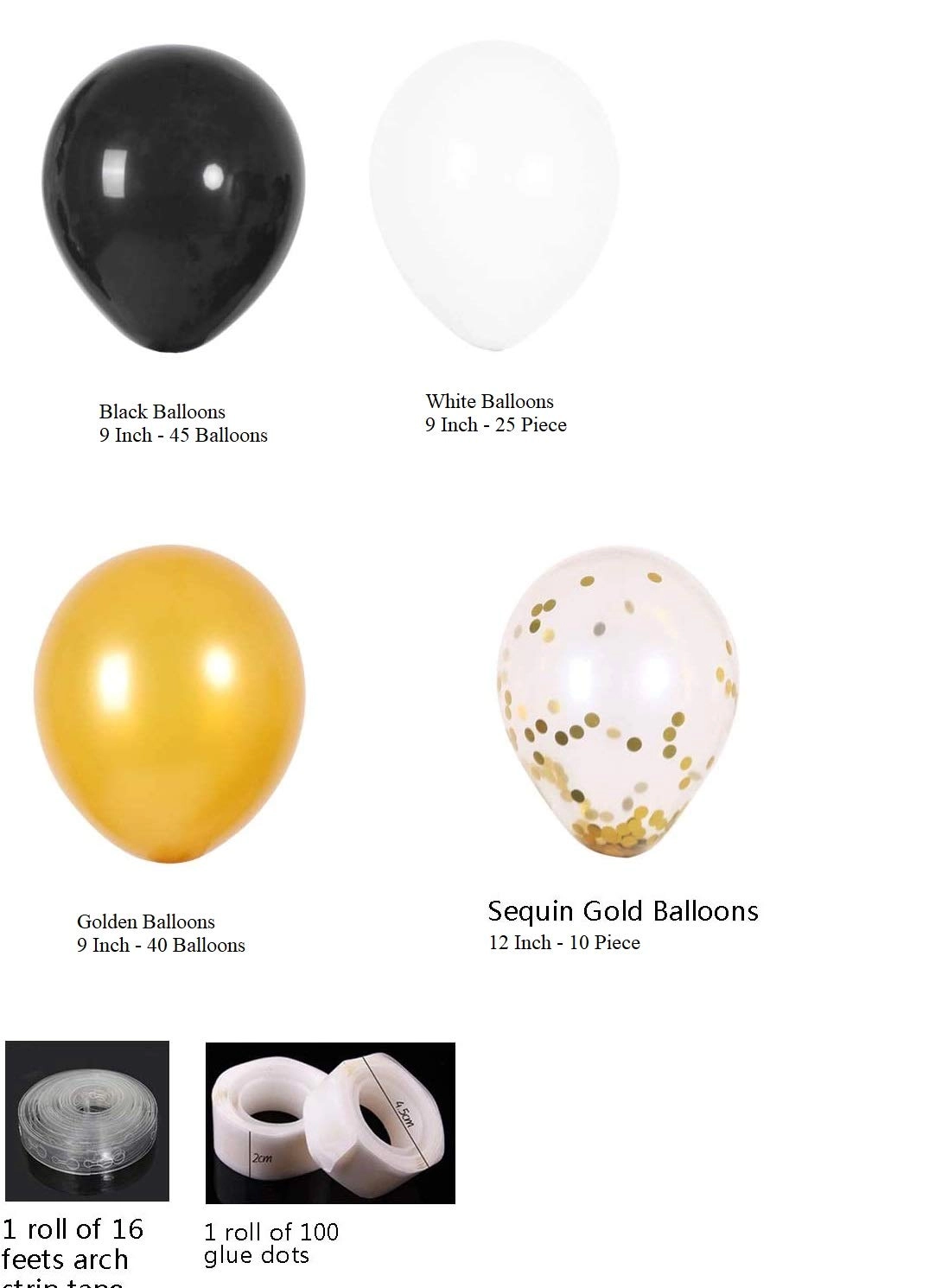 Balloons Arch Garland - Set Of 113 Wedding Birthday Party