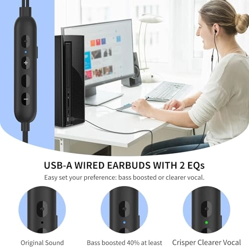 USB Headset Wired Headset