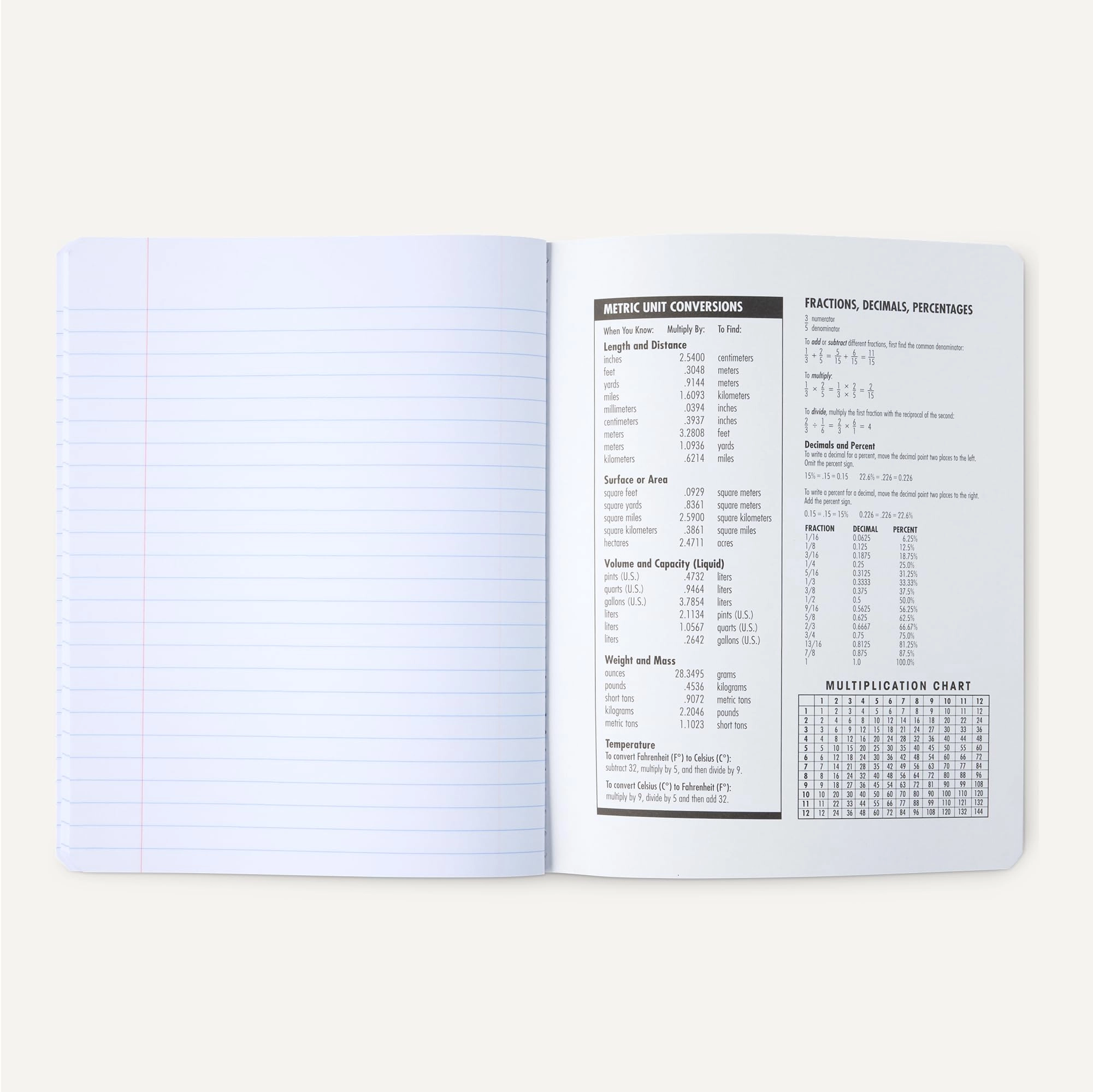 Composition Notebook - Lined 100 Sheets