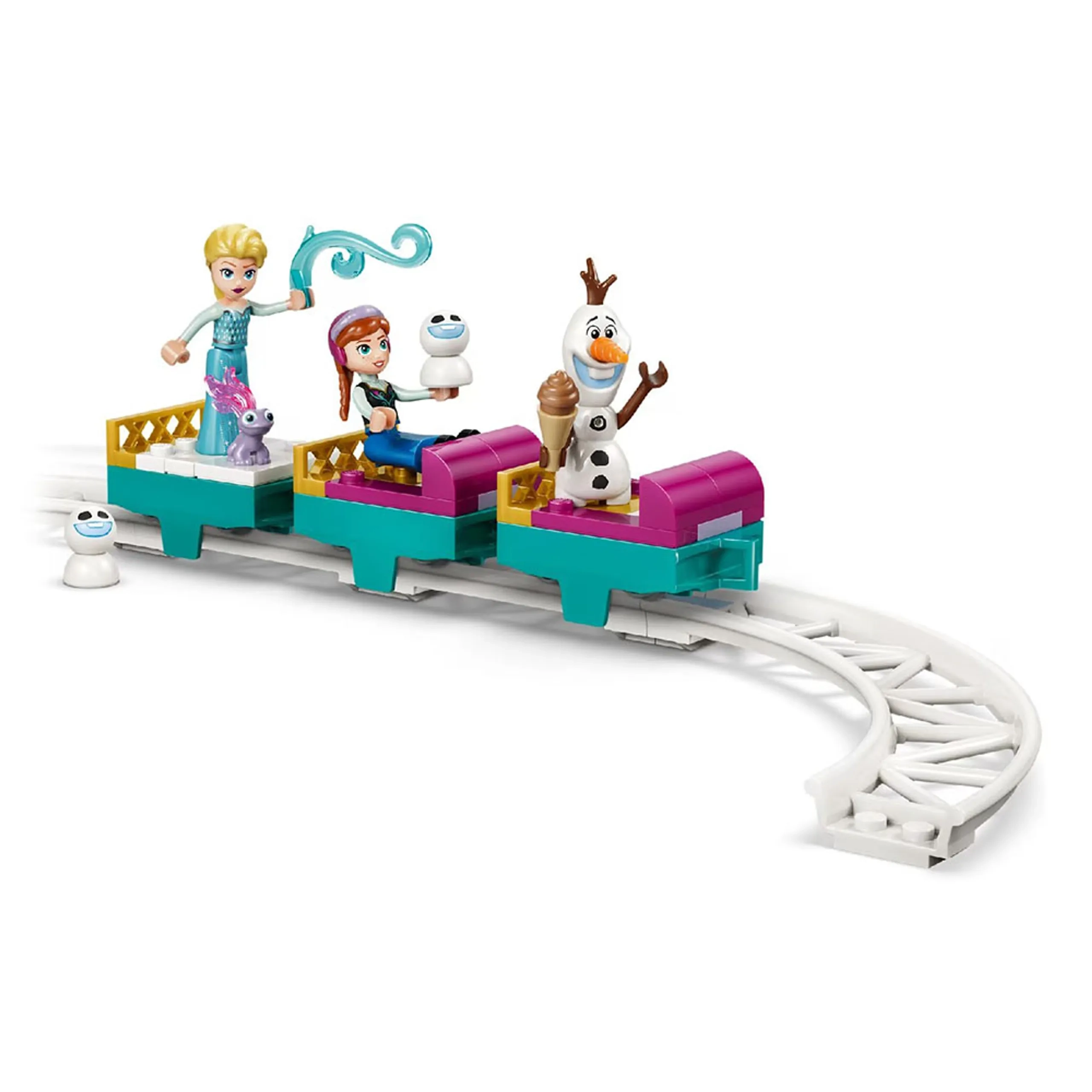 Disney Frozen Elsa's Ice Castle & Snow Ride Adventure (43281)