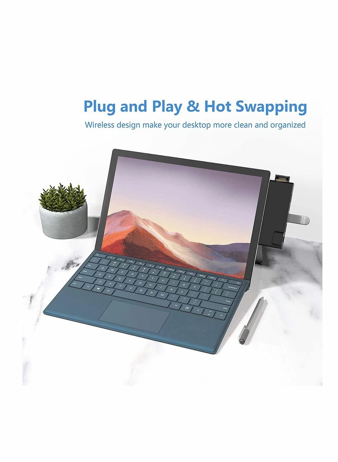 Hub Docking Station - USB C Surface Pro 7