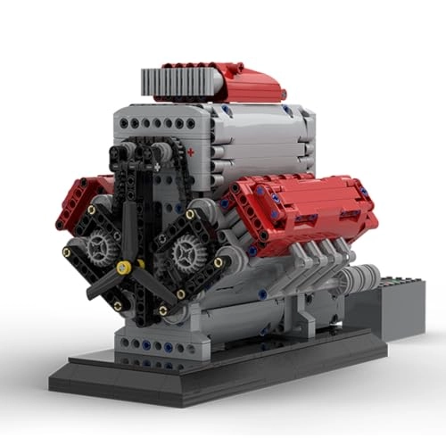 MOC-171732 Crossplane V8 Engine - Supercharger Removable Cover