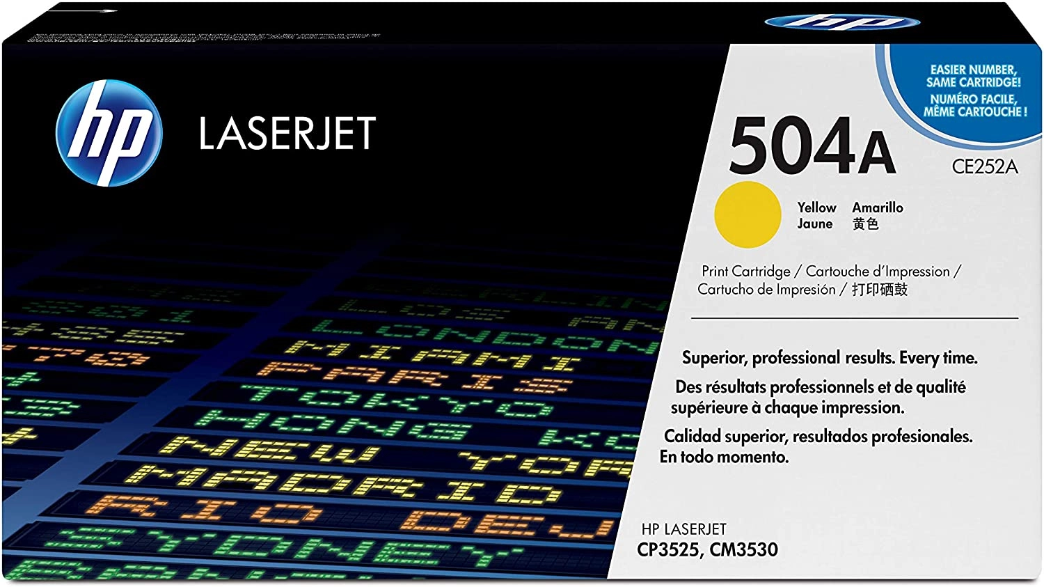 HP 504A - 7000 Per Cartridge Yellow