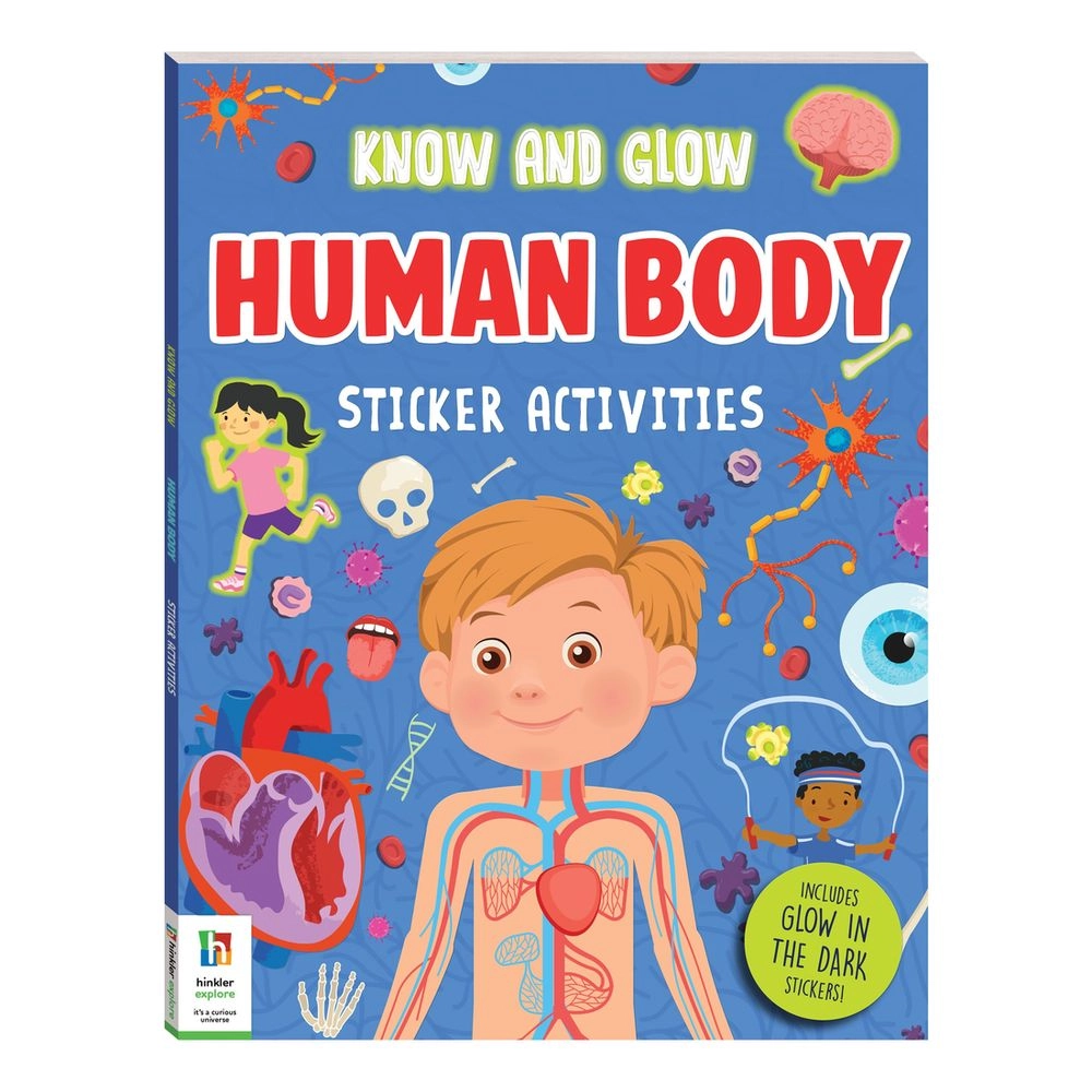 Hinkler Pty Ltd Human Body Activity Sticker Book