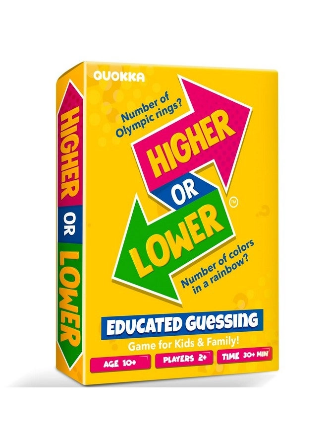 Higher or Lower Trivia Cards