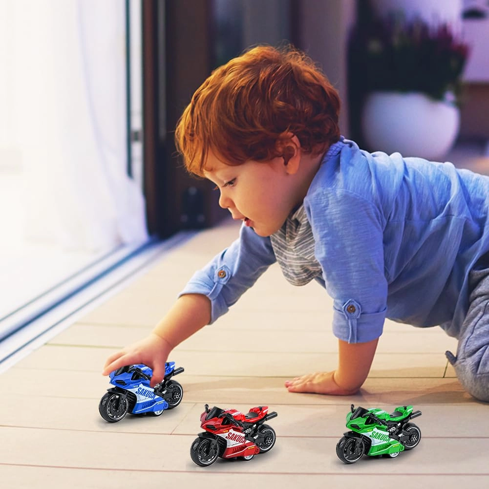 Toy Motorcycle - 1:18 3pcs