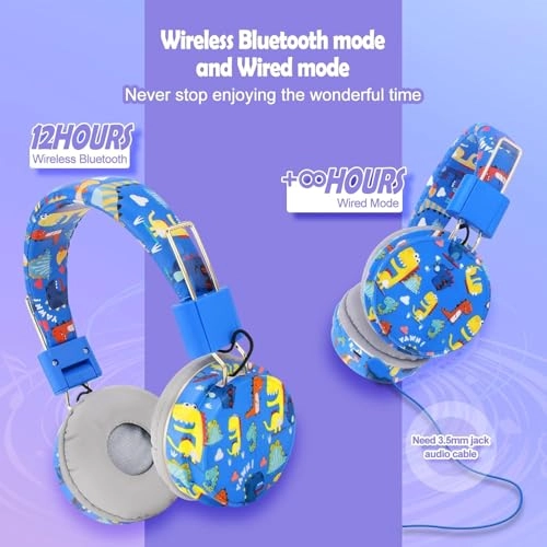 Cat Ear Kids Bluetooth Headphones Wireless Headphone