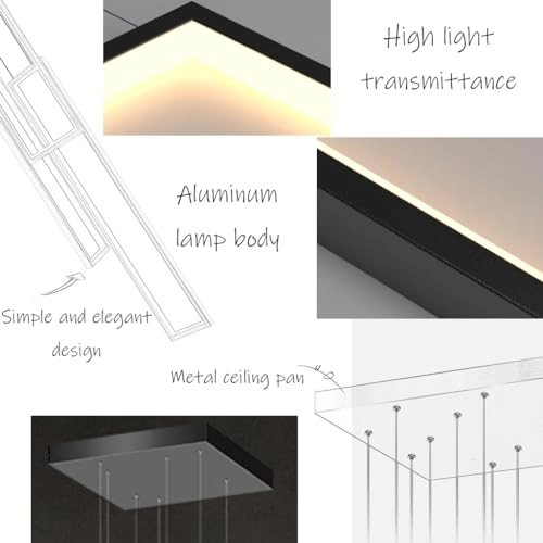 Ceiling Light Chandelier - Dimmable