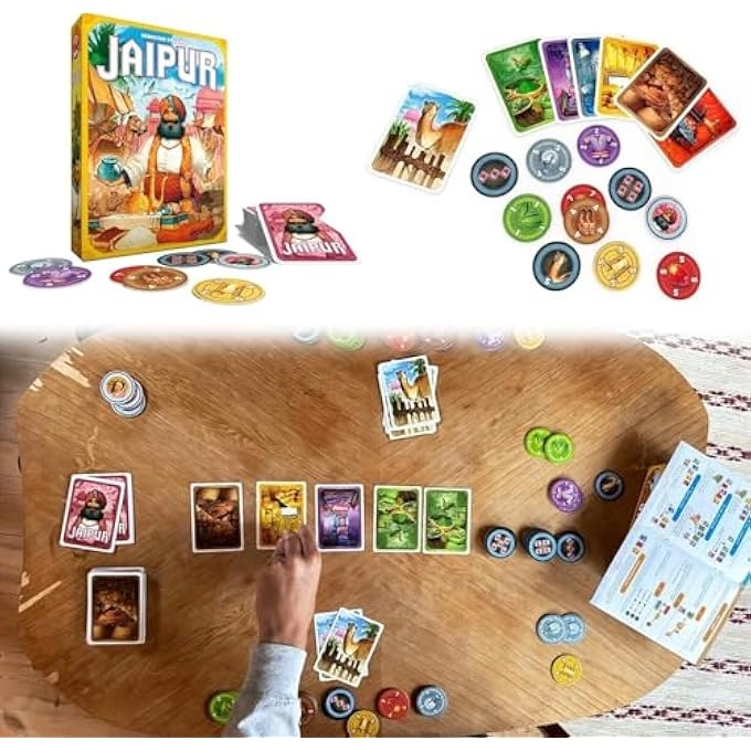 JAIPUR: BECOME THE MERCHANT ATTITR DES MAHARAJA - Card Game