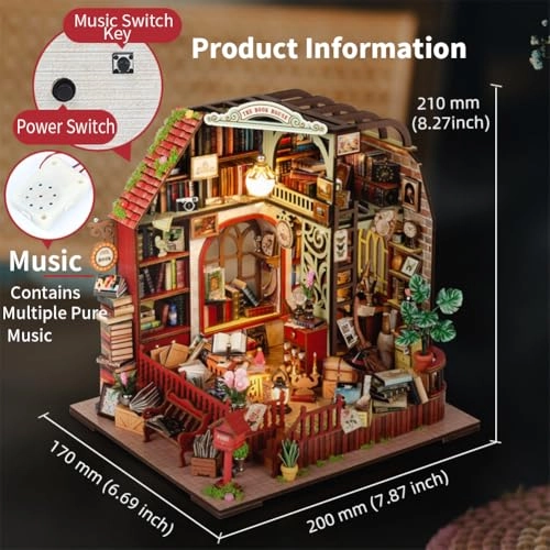 DIY Miniature House Kit - Bakery Shop