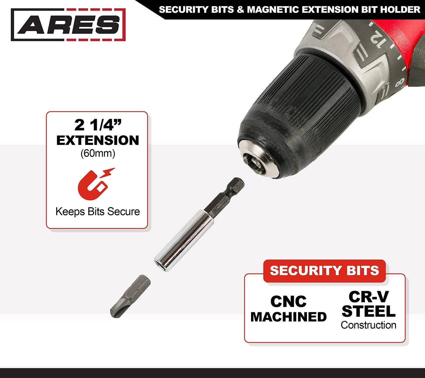 70009 Security Bit Set - 33-Piece