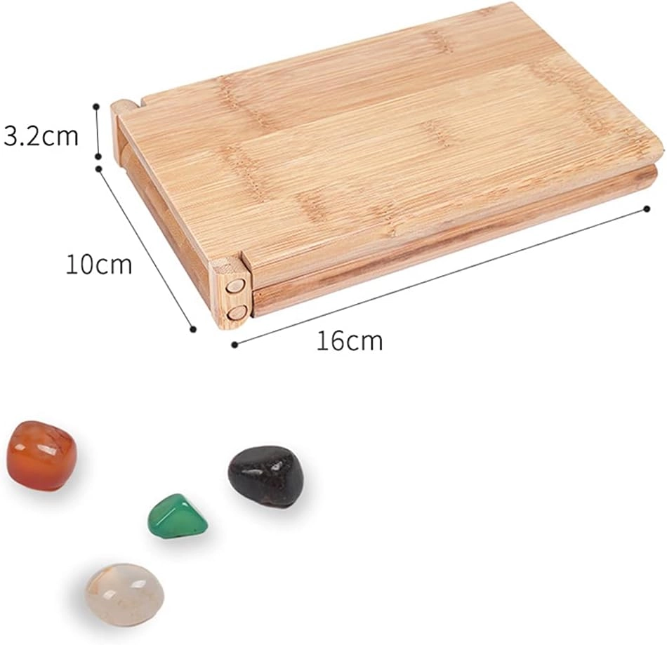 Mancala - Foldable Wooden 48 Colourful Stones