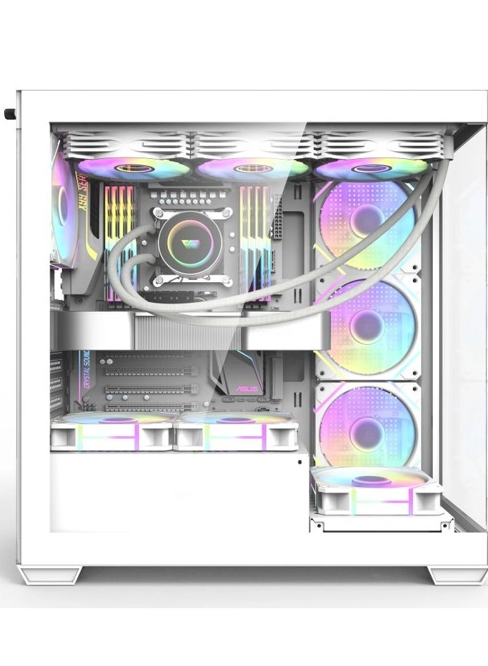 DS900G - curved tempered glass Mid Tower