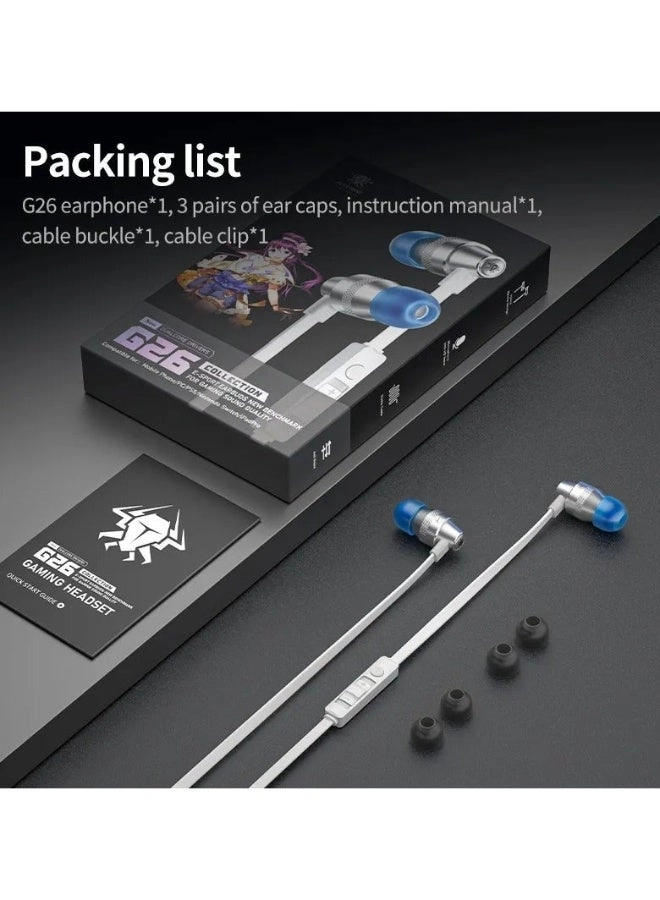 G26 Wired Earbud