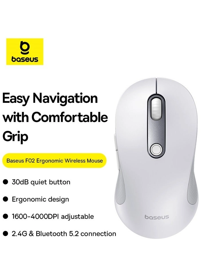 F02 Ergonomic Mouse - Wireless