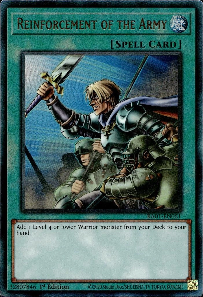 Yu-Gi-Oh! Adventure Reinforcement of The Army RA01-EN051 - EN