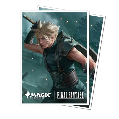 Ultra PRO Final Fantasy x Universes Beyond Cloud ExSoldier APEX Deck Protector Sleeves - 105pcs