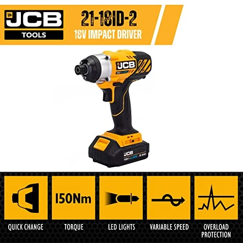 18V Impact Driver - 2 Amp Hours