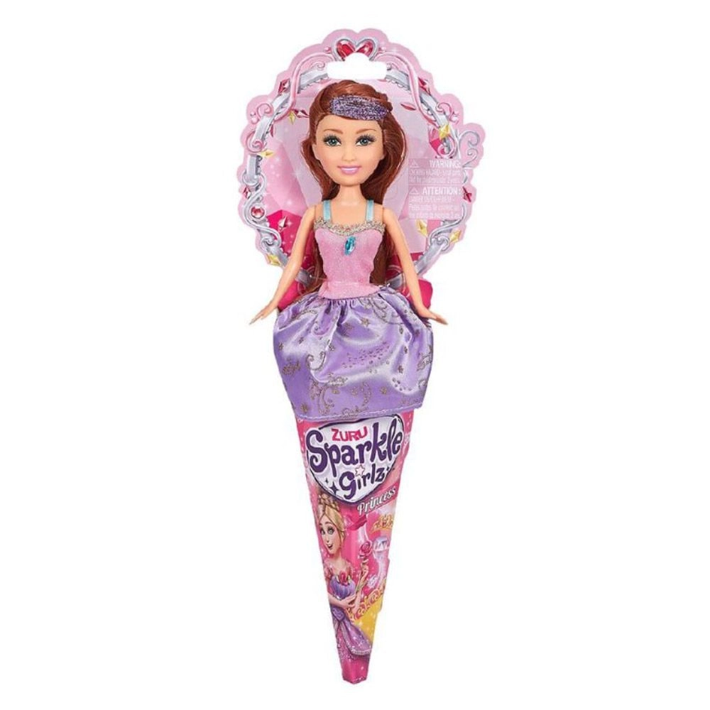 Sparkle Girlz Princess Cone Dolls - Super Sparkly Long Soft Hair