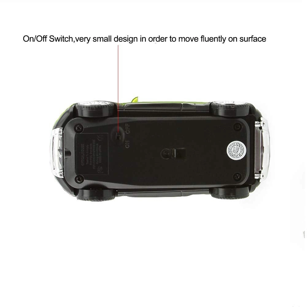 Roadster Sports Car Shape Mouse - Wireless