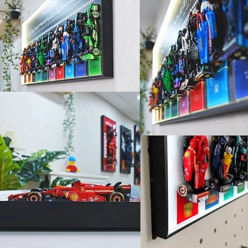 Le*go Speed Champions F1 Display Wall Mount