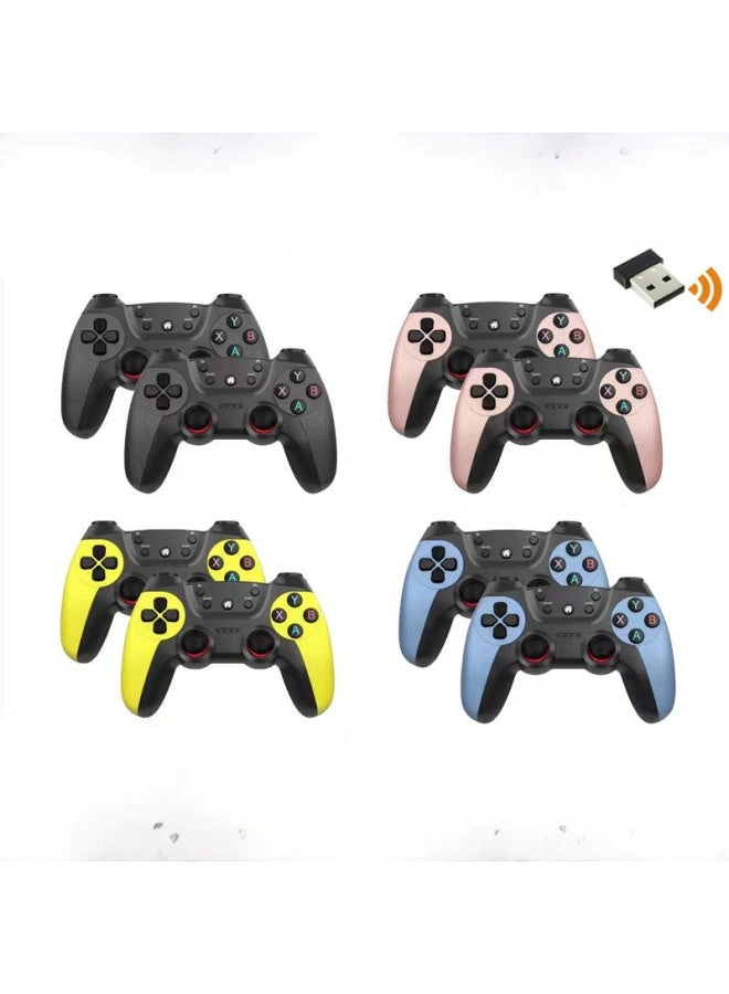 Android TV Computer 2.4g Wireless Game Controller Dualshock Doubles Battle Grey