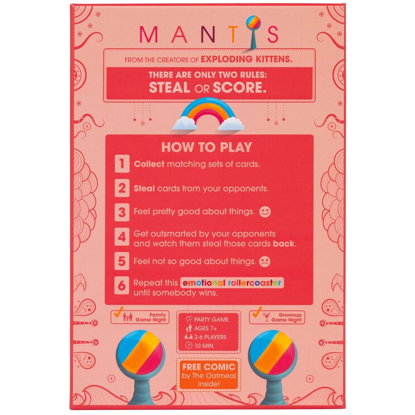 Mantis: Grab & Game - Card Game (German)