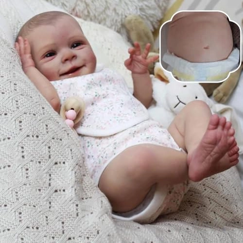 Sebastian Reborn Baby Doll - 18 inch Vinyl Ages 3+